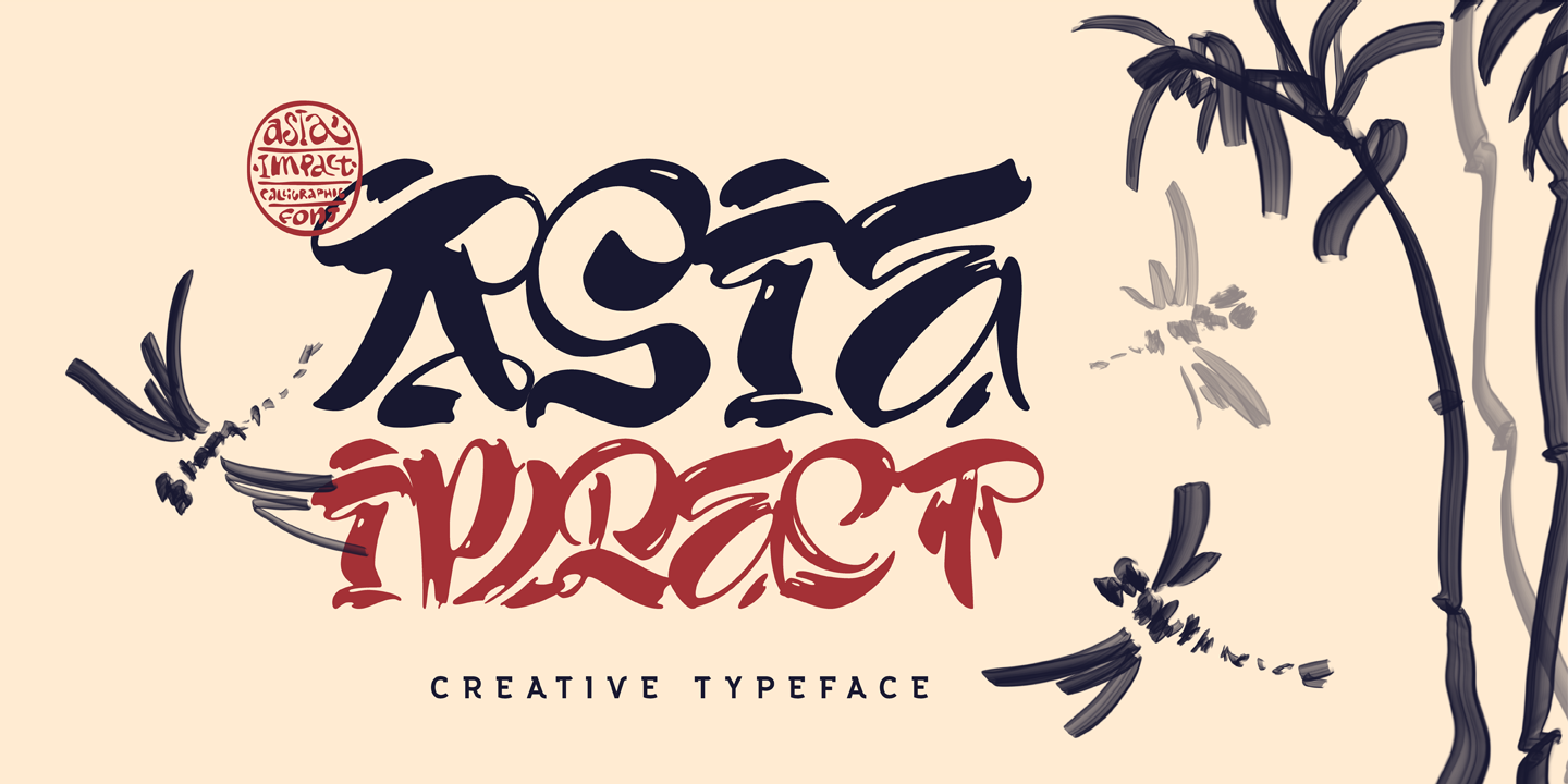 Шрифт Asia Impact